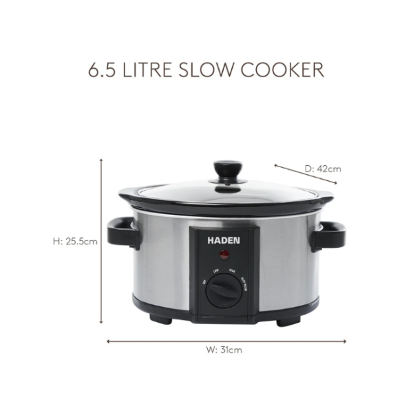 HADEN 6.5L SLOW COOKER - Image 3