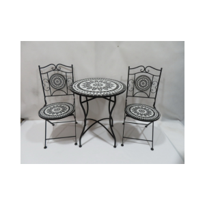 VICHY MOSAIC BISTRO SET
