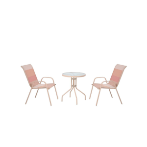 EZE BLUSH PINK BISTRO SET