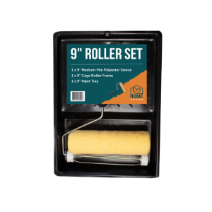 HOME DECOR 9 INCH ROLLER AND TRAY SET