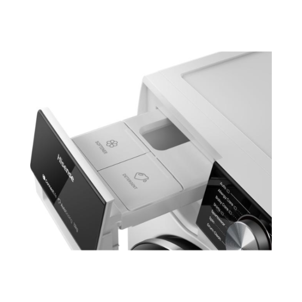 HISENSE 12KG WASHING MACHINE WHITE WF5S1245BW - Image 2