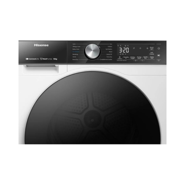 HISENSE 10KG HEAT PUMP DRIER WHITE DH5S102BW - Image 3