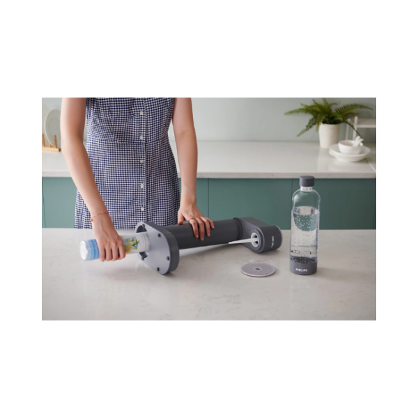 PHILIPS GOZERO SODA MAKER GREY ADD4901GR/10 - Image 2