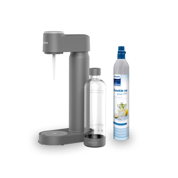 PHILIPS GOZERO SODA MAKER GREY ADD4901GR/10