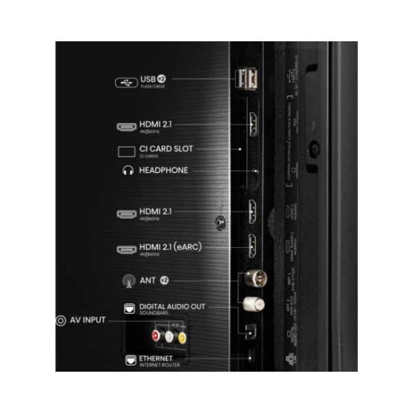 HISENSE 50 INCH QLED SMART TV SERIES E7N 50E71NQ - Image 3