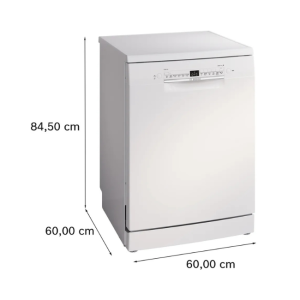 BOSCH VARIO SERIS2 DISHWASHER WHITE SMS2HVW67G