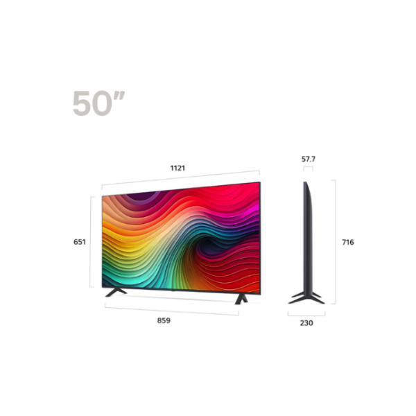 LG 50" NANO TV 50NANO81T6A.AEK - Image 2