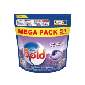 BOLD ALL IN 1 LAVENDER & CHAMOMILE WASHING PODS 51