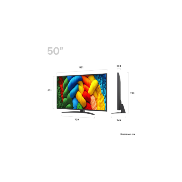 LG 50NANO81A6A.AEK 4K NANO TV - Image 2