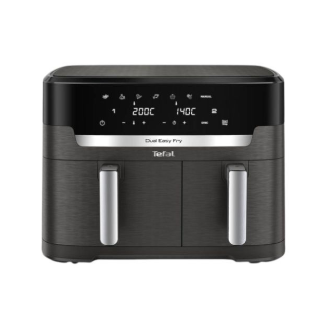 TEFAL 11 LITRE DUAL AIR FRYER EY942HGO