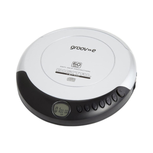 RETRO SERIES PERSONAL CD PLAYER SILVER GVPS110/SR