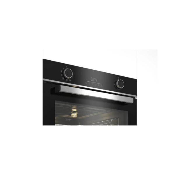 BEKO BLACK STAINLESS STEEL PYRO CLEAN SINGLE OVEN BBIMA13301XMP - Image 2