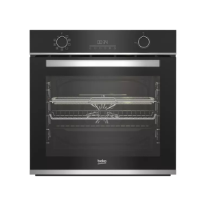 BEKO BLACK STAINLESS STEEL PYRO CLEAN SINGLE OVEN BBIMA13301XMP