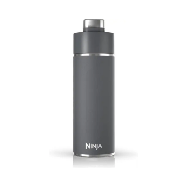 NINJA THIRSTI TRAVEL BOTTLE IN GREY 530ML