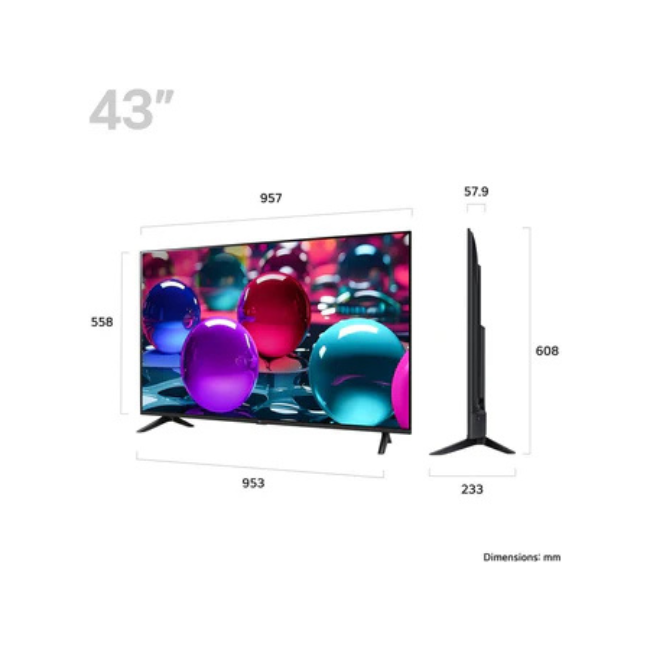 LG 43" SMART TV 43UA73006LA.AEKQ - Image 2