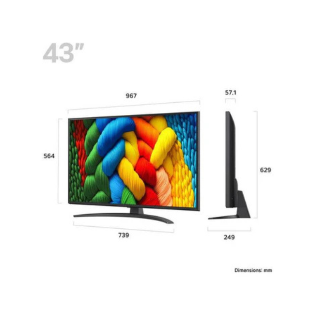 LG 43 INCH NANO TV 43NANO81T6A.AEK - Image 2