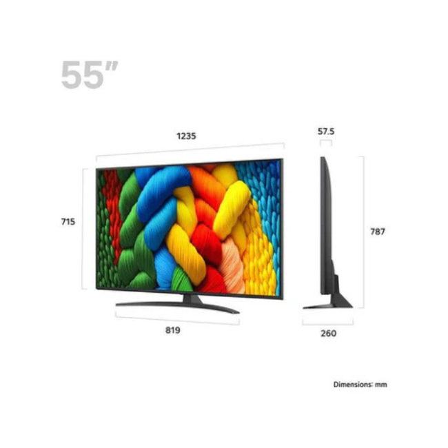 LG 55 INCH 4K SMART TV UHD 55NANO81T6A.AEK - Image 2