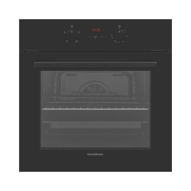 NORDMENDE BUILT 65L BLACK SINGLE OVEN SO207BL