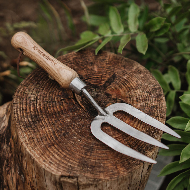 KENT & STOWE STAINLESS STEEL HAND AND FORK - Image 3