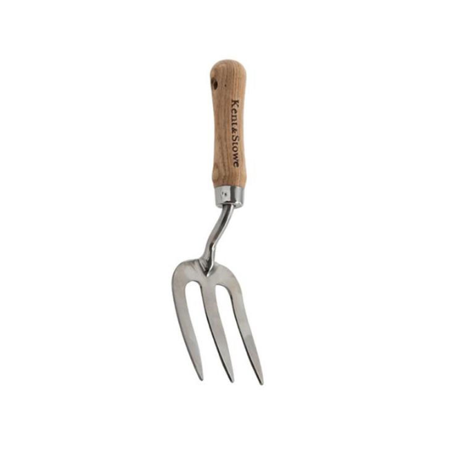 KENT & STOWE STAINLESS STEEL HAND AND FORK