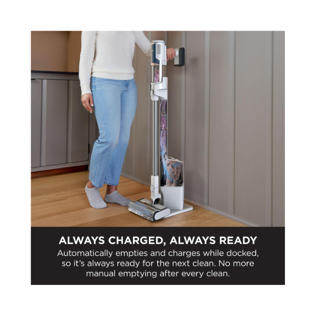 SHARK CORDLESS STICK VACUUM CLEANER - NAVY BLUE & WHITE BU3521UK - Image 2