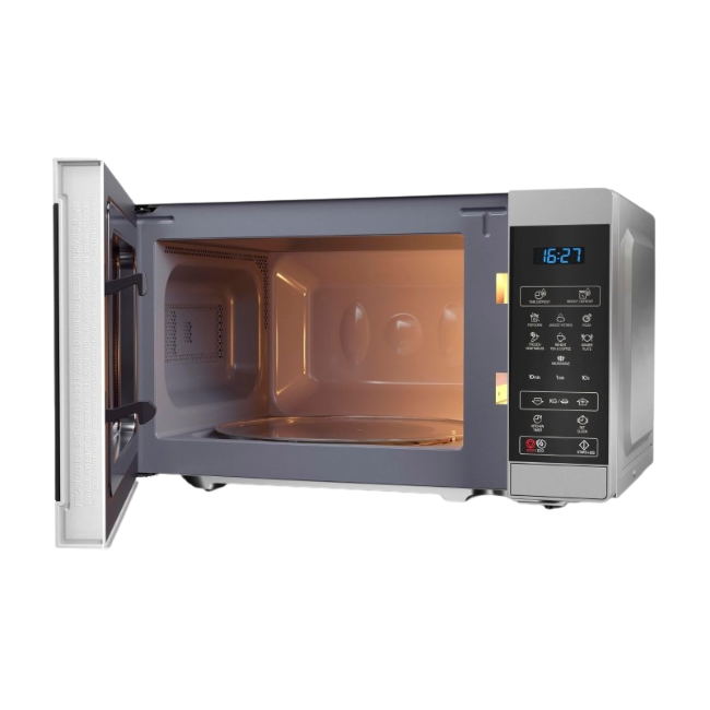 SHARP 20L 800W MICROWAVE SILVER YC-MS02U-S - Image 2