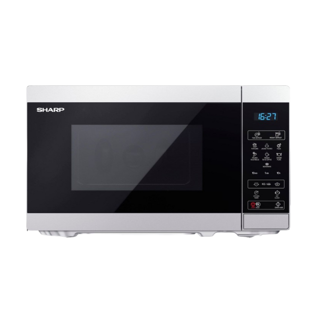 SHARP 20L 800W MICROWAVE SILVER YC-MS02U-S