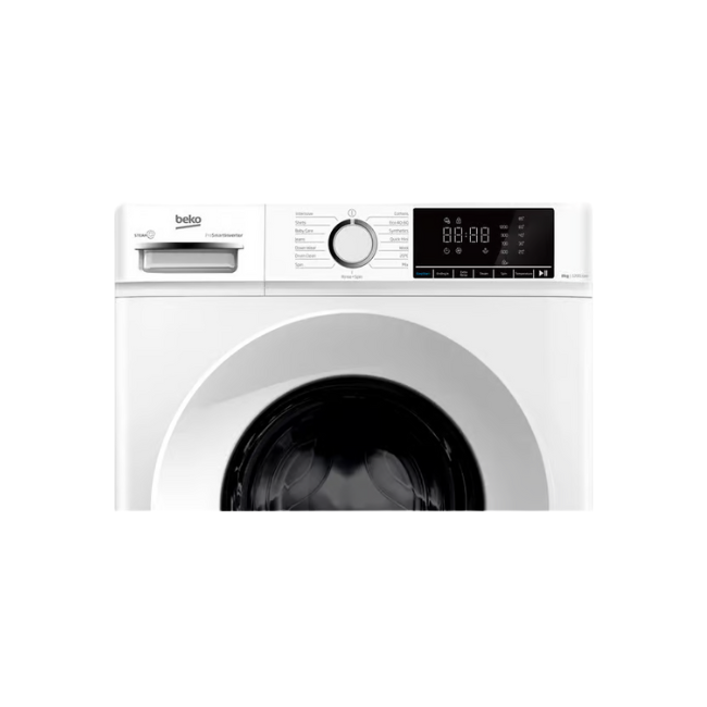 BEKO 8KG 1200SIN AUTOWASHER BW1O3821 - Image 2