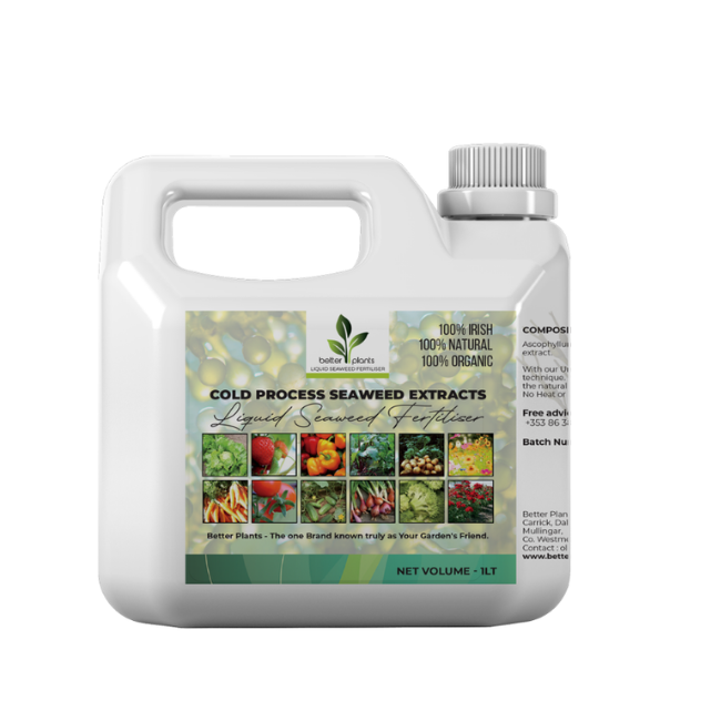BETTER PLANTS ORGANIC LIQUID SEAWEED FERTILISER - 1LTR