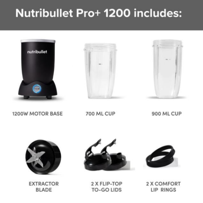 NUTRIBULLET PRO+ BLENDER 01946 - Image 3
