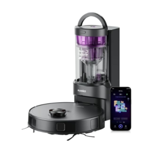 EUREKA E20 PLUS ROBOT VAC WITH BAGLESS DOCKING STATION | SNERE20PLUSBK