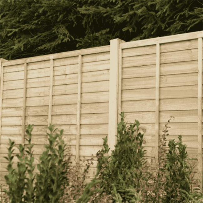 HEAVY DUTY SHIPLAP 6'X6' PANEL FENCING