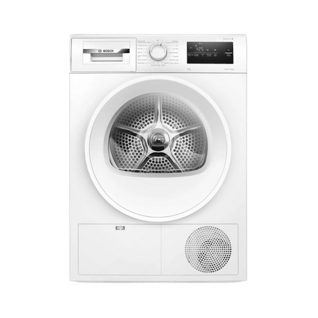 BOSCH SERIES 4 8KG HEAT PUMP DRYER WTH85225IE