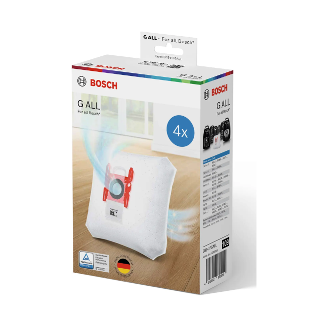 BOSCH VACUUM CLEANER BAG 4+1 MICRO BBZ41FGALL