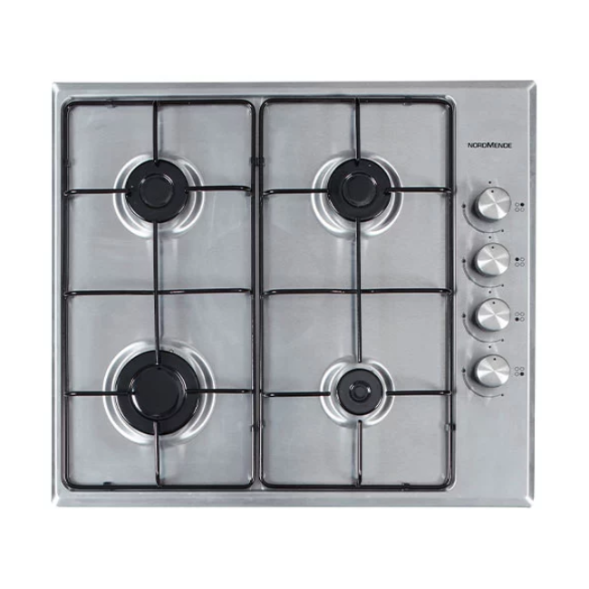 NORDMENDE 60CM S/S 4 GAS BURNER HOB HGE603IX