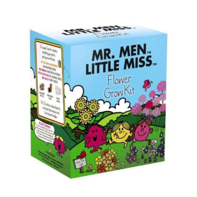 MR MEN/LITTLE MISS KIDS FLOWER GROW KIT (KF0751)