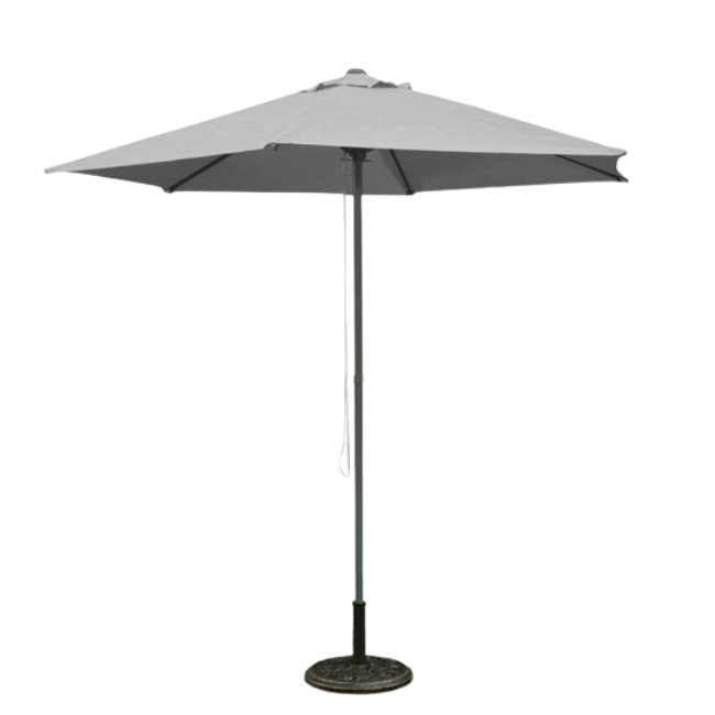PARASOL ALUMINIUM 2.5M GREY