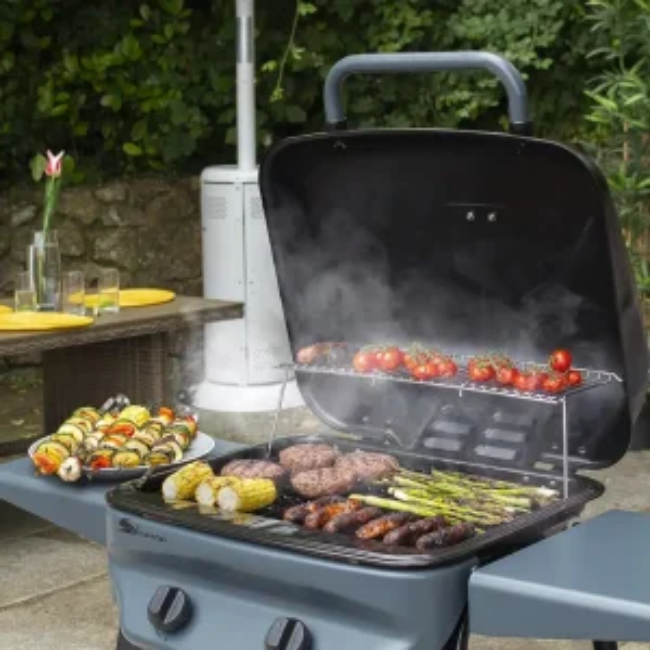 SAHARA RAPID ASSEMBLY BBQ (2 BURNER GAS) - Image 2