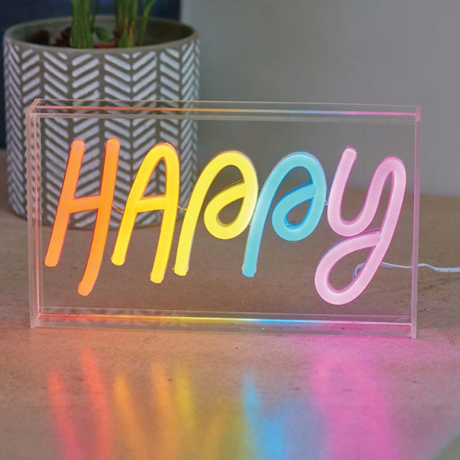 NEON HAPPY LIGHT
