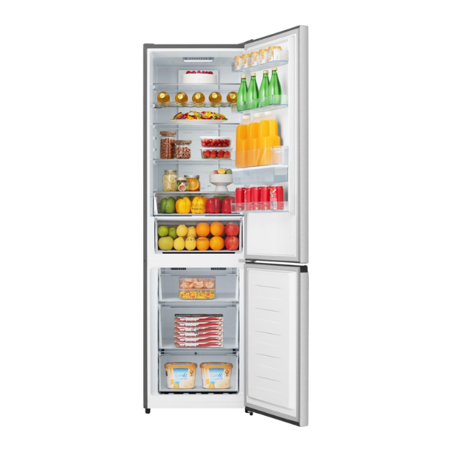 HISENSE STAINLESS STEEL FRIDGE FREEZER RB435N4WCE - Image 2