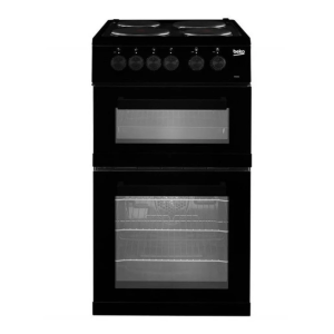 BEKO BLACK COOKER 50CM KD533AK