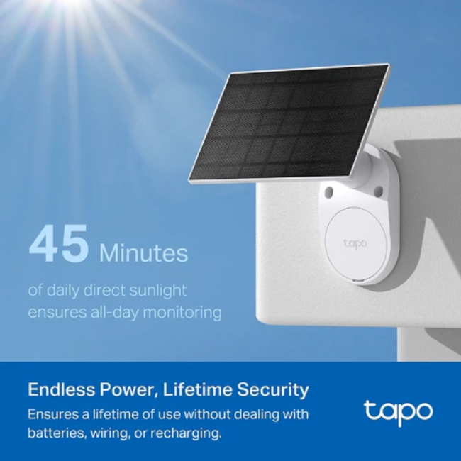 TP LINK SOLAR POWERED CCTV CAMERA TAPOC410KIT - Image 4