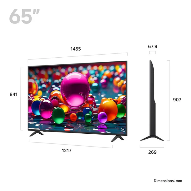 LG 65" SMART TV 65UA75006LA.AEK - Image 2