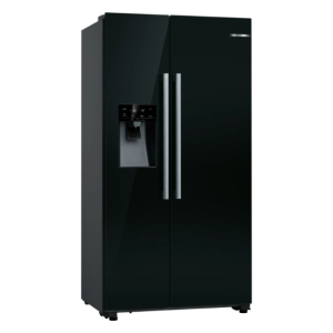 BOSCH SERIES 6 AMERICAN BLACK FRIDGE FREEZER KAD93