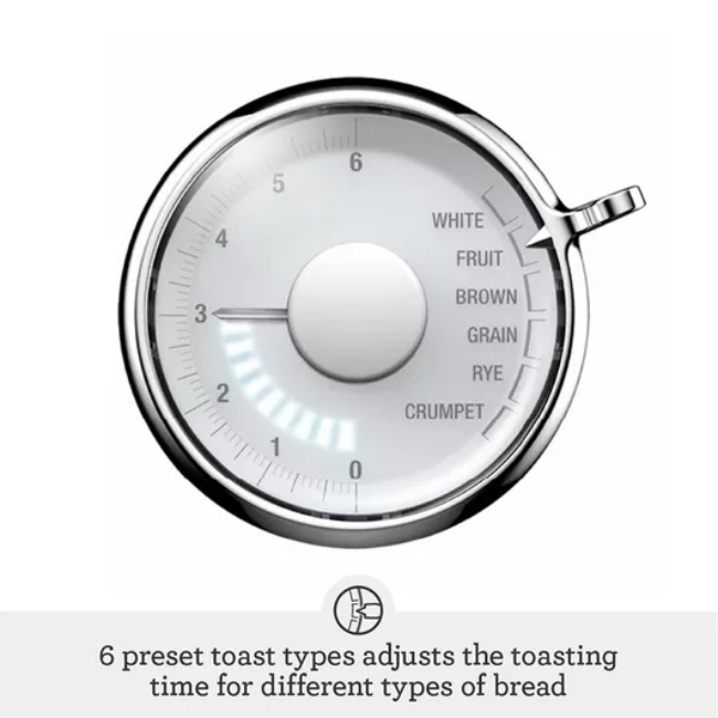SAGE TOAST SELECT LUXE TOASTER STA735ALM4GUK1 - ALMOND NOUGAT - Image 3