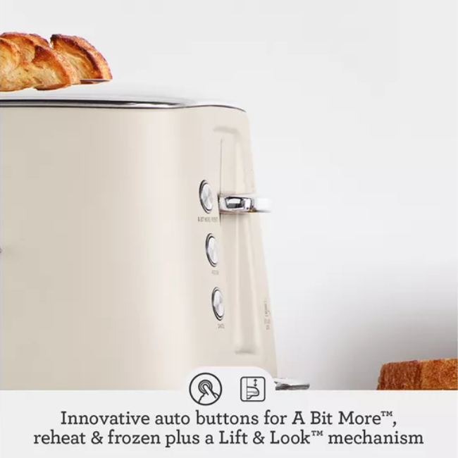 SAGE TOAST SELECT LUXE TOASTER STA735ALM4GUK1 - ALMOND NOUGAT - Image 4