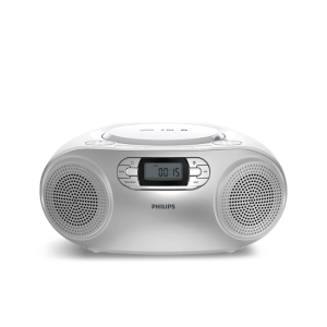 PHILIPS TAZ2000S/10 SILVER FM CD SOUND MACHINE