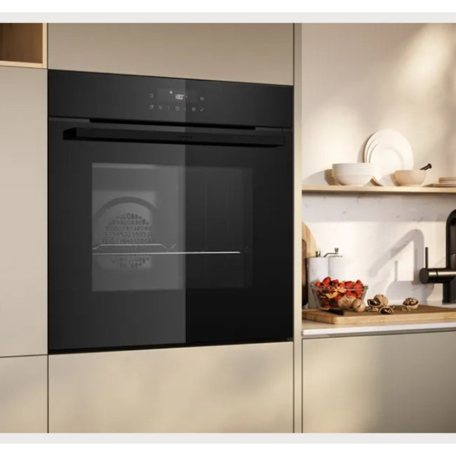 NEFF SINGLE OVEN BLACK PYROLYTIC+HYDROLYTIC B2CCJ7AK0B - Image 2