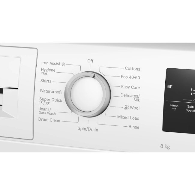 BOSCH SERIES 4 WAN28258GB 8 KG 1400 SPIN WASHING MACHINE - WHITE - Image 2
