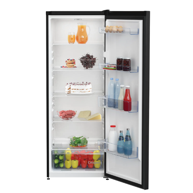 BEKO BLACK LARDER FRIDGE 145.5CM LSG4545B - Image 2